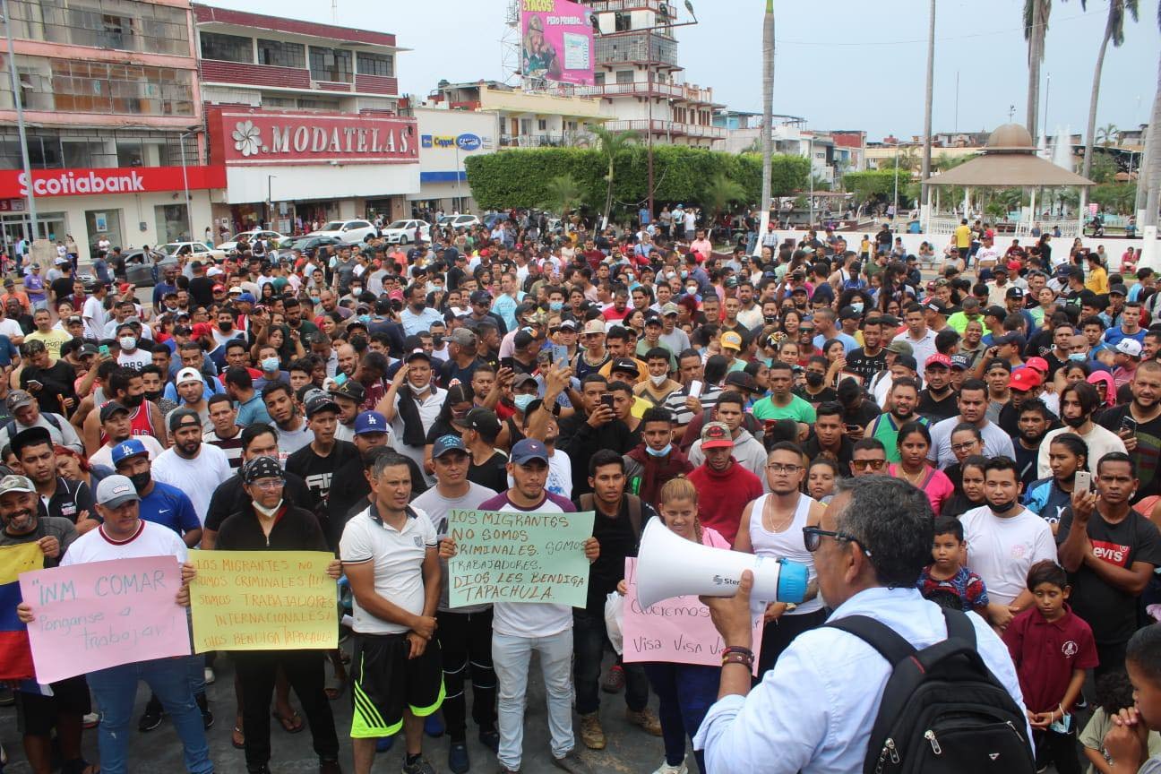 “Saldra posible caravana  hacia el norte con mas de 6000 migrantes”