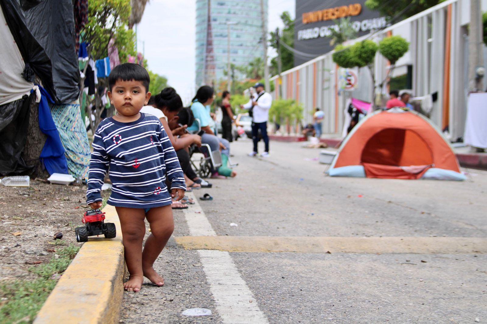 ” 21 dias llevan migrantes esperando a  ser atendidos en Tuxtla”