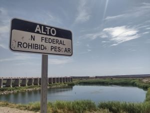 El muro fronterizo de Algodones Baja California ya es de contenedores de carga