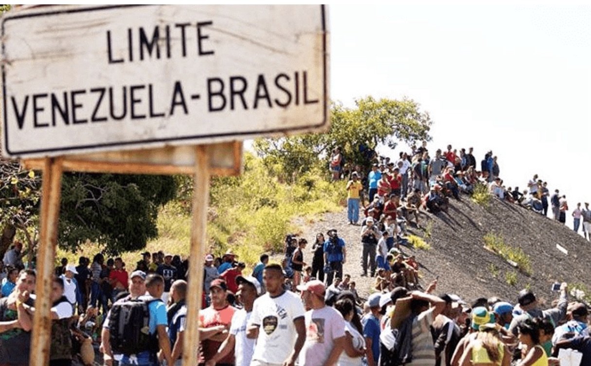 A municipality in Brazil overwhelmed by the arrival of Venezuelan migrants.