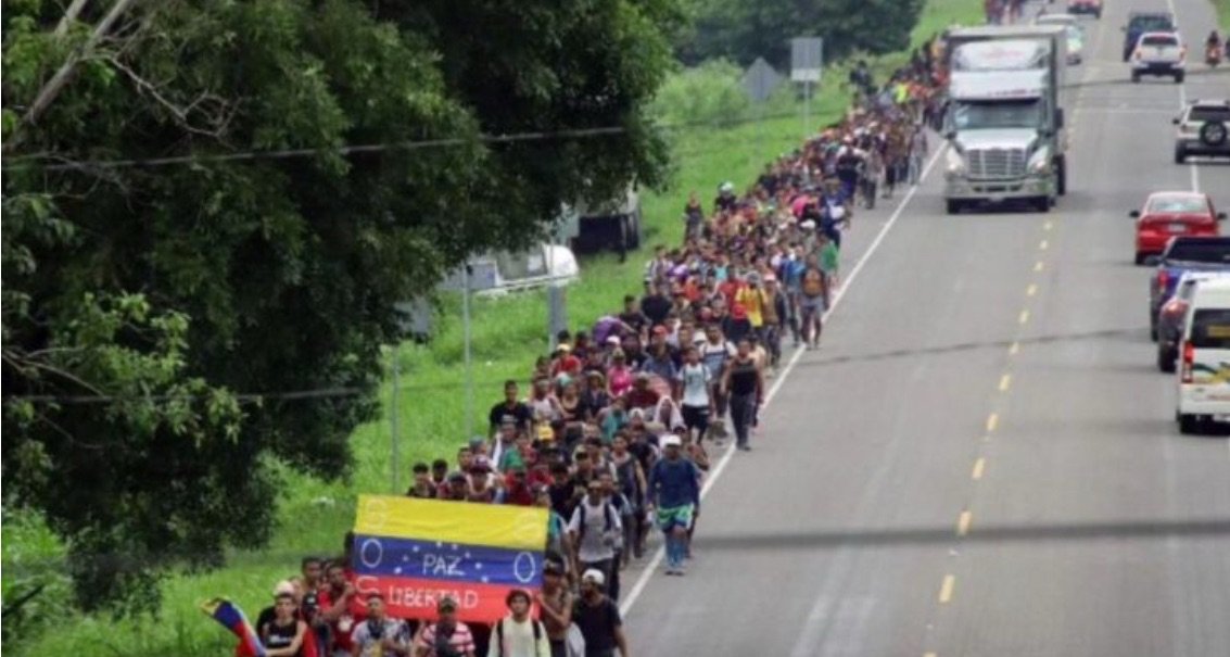 Nueva Caravana de migrantes sale desde el sur de México por falta de empleo y seguridad