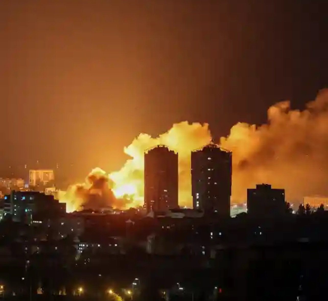 Rusia ataca a Kiev con una fuerte oleada de misiles y drones