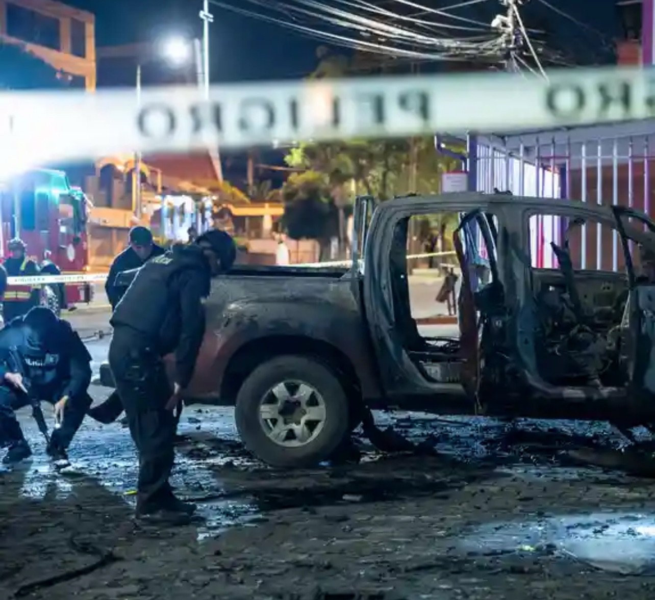 Explosivo deja siete heridos en la capital de Ecuador