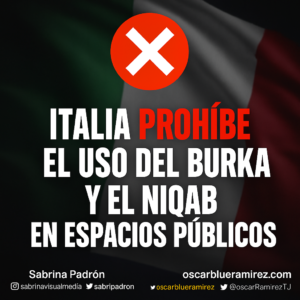 🇮🇹Italia en debate: La nueva ley de Meloni busca prohibir el burka y el Niqab en espacios públicos