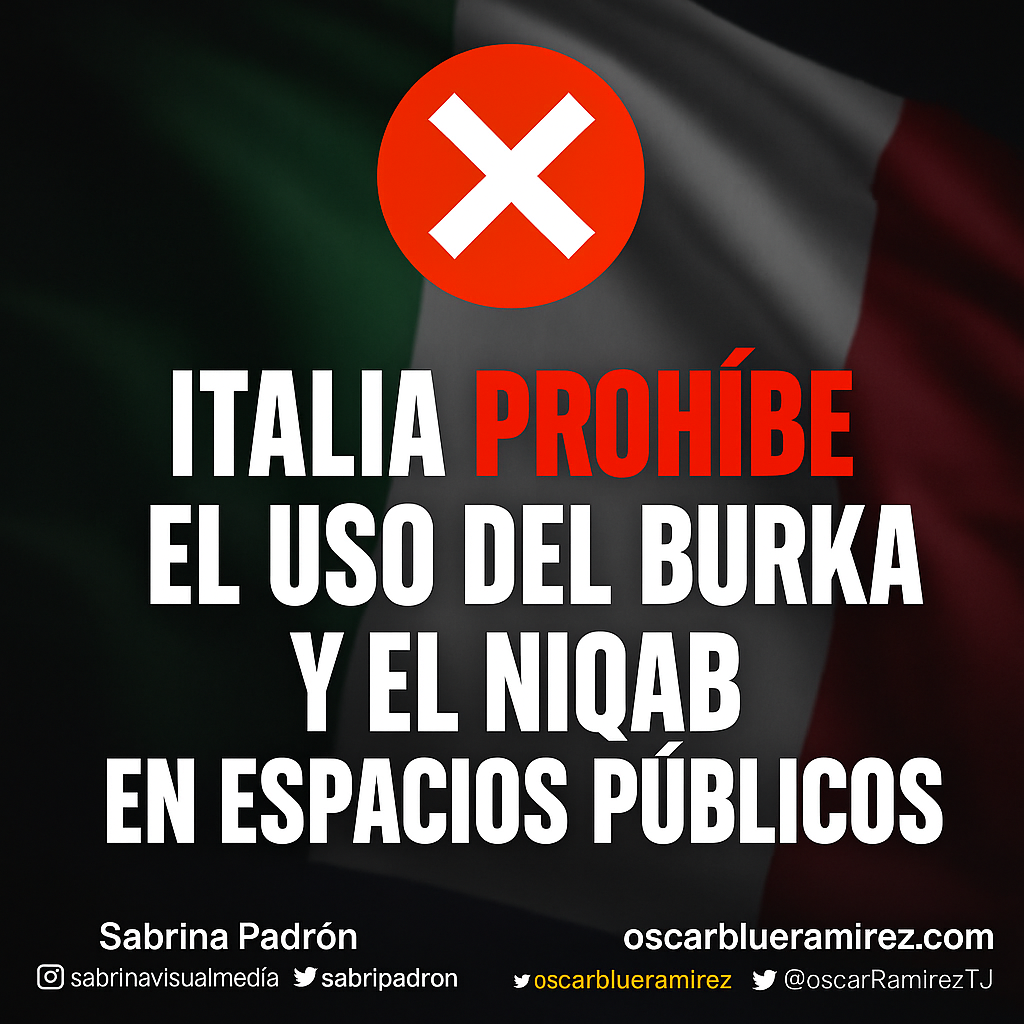 Italy under debate: Meloni’s new law seeks to ban the burqa and niqab in public spaces