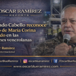 Diosdado Cabello reconoce triunfo de María Corina Machado en las elecciones venezolanas