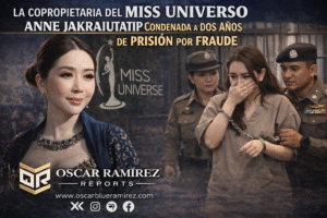 La Copropietaria del Miss Universo, Anne Jakrajutatip, Condenada a Dos Años de Prisión por Fraude