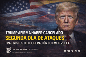 Trump afirma haber cancelado una segunda ola de ataques tras gestos de cooperación con Venezuela