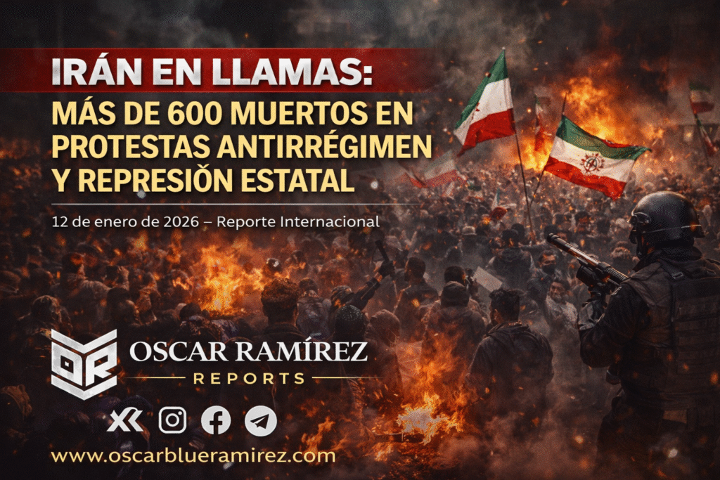 Irán al borde del colapso: Protestas masivas, represión y presión internacional