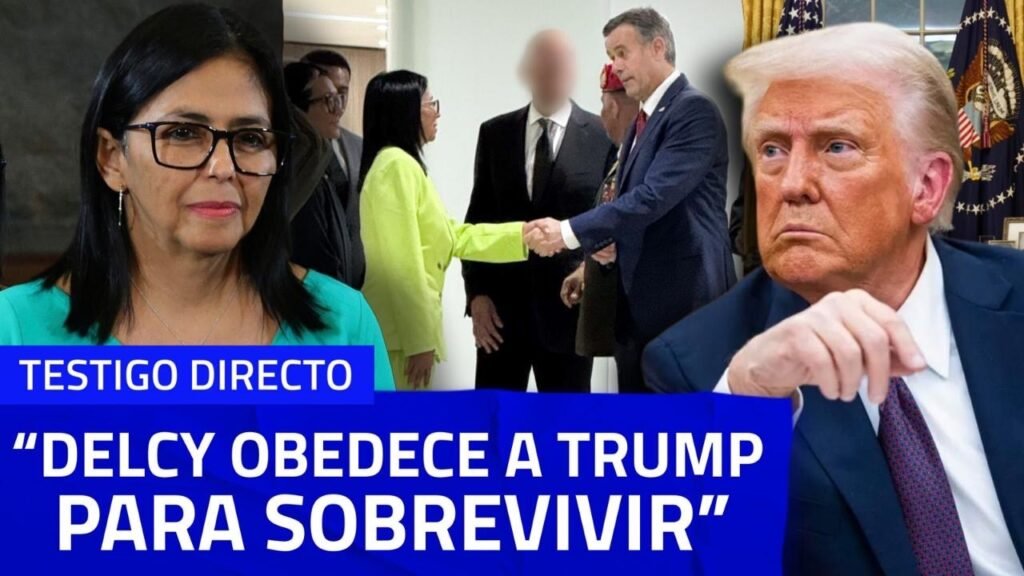 DELCY RODRÍGUEZ, RODILLA EN TIERRA ANTE EE. UU.